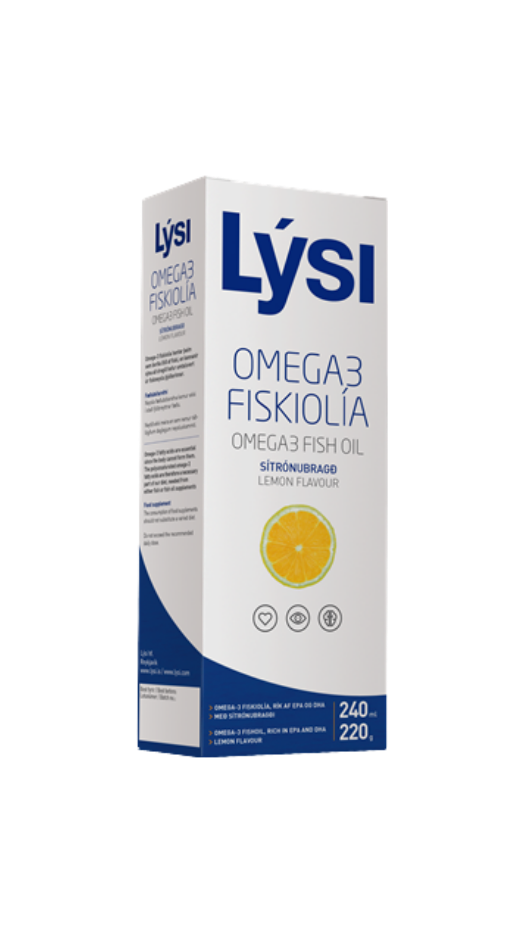 Lysi Omega 3 Fish Oil Lemon Flavour