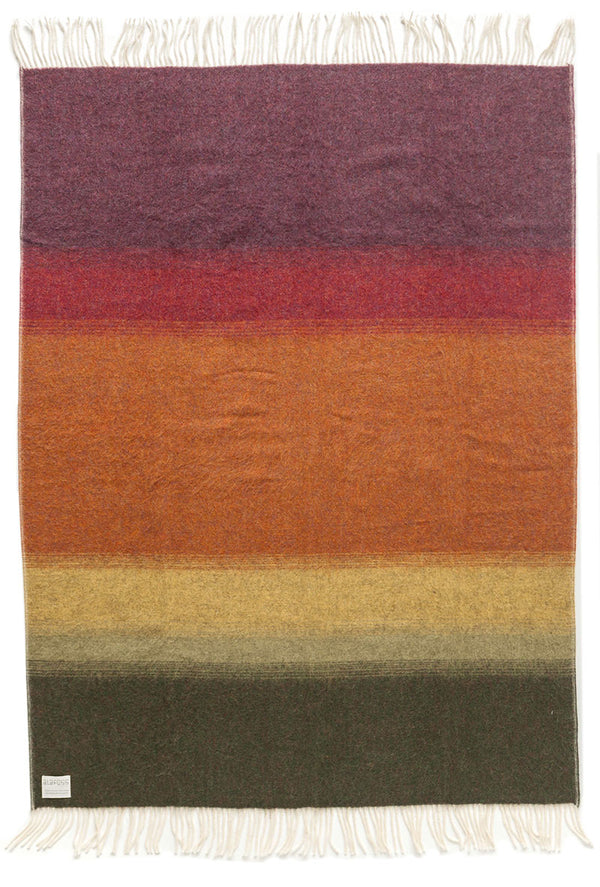 Shades Landscape Wool Blanket - Earth (1051)