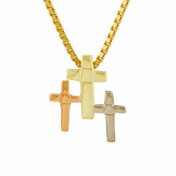 Golden Trinity Necklace