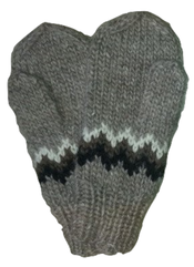 Icelandic sweaters and products - Wool Mittens - Brown Wool Accessories - NordicStore